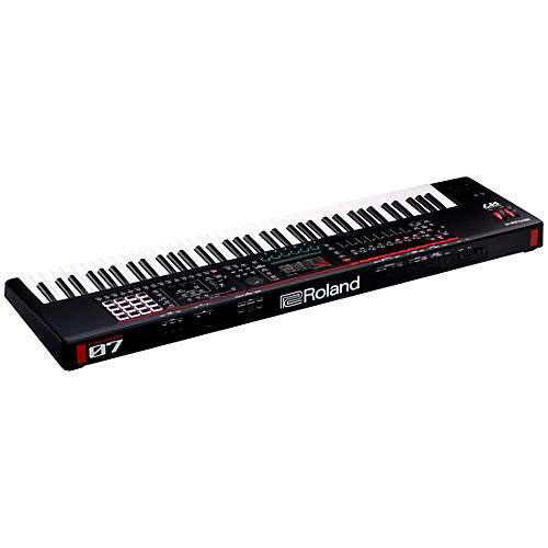 Roland FANTOM-07 Synthesizer With X-Stand, Sustain Pedal, Bench and Livewire Audio Cables
