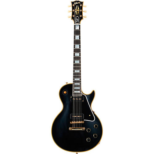Gibson Custom 1954 Les Paul Custom Staple Pickup Reissue VOS Electric Guitar Ebony