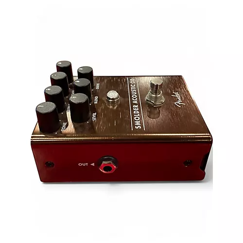 Used Fender Smother Acoustic OD Effect Pedal