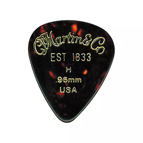 Martin #1 Guitar Pick Pack Medium 1 Dozen