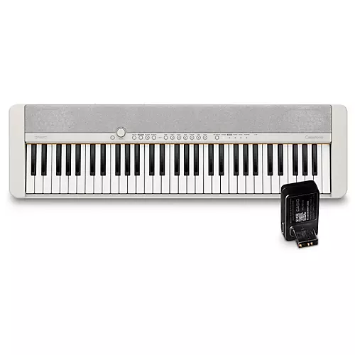 Casio Casiotone CT-S1 Portable Keyboard With WU-BT10 Bluetooth Adapter Black