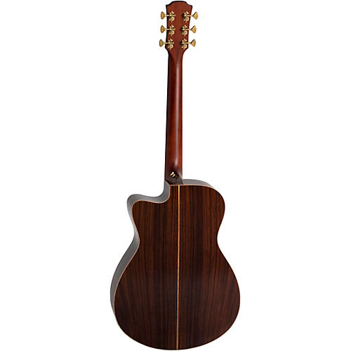 Yamaha AC5R DLX Concert Acoustic-Electric Guitar Brown Sunburst