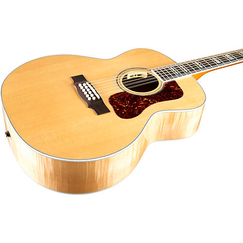 Guild F-512E Maple Jumbo 12-String Acoustic-Electric Guitar Antique Burst