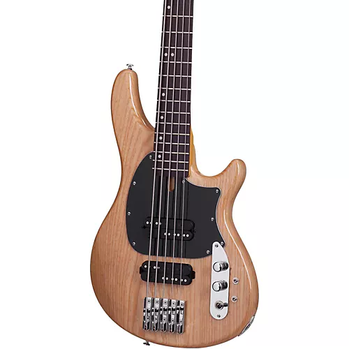Schecter Guitar Research CV-5 Bass 5-String Electric Bass Guitar Ivory
