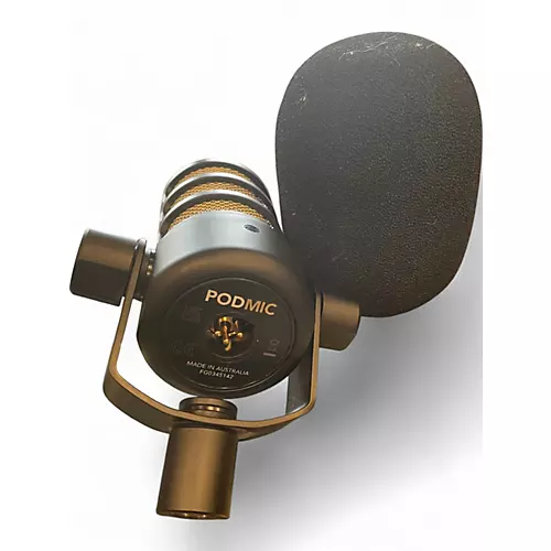 Used RODE PODMIC Dynamic Microphone