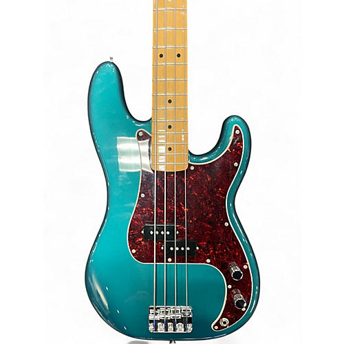 Used Fender Player Precision Bass Turquoise Electric Bass Guitar Turquoise