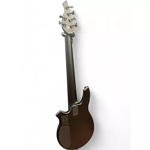 Used Ernie Ball Music Man Bongo 6 HH Stealth Black Electric Bass Guitar Stealth Black