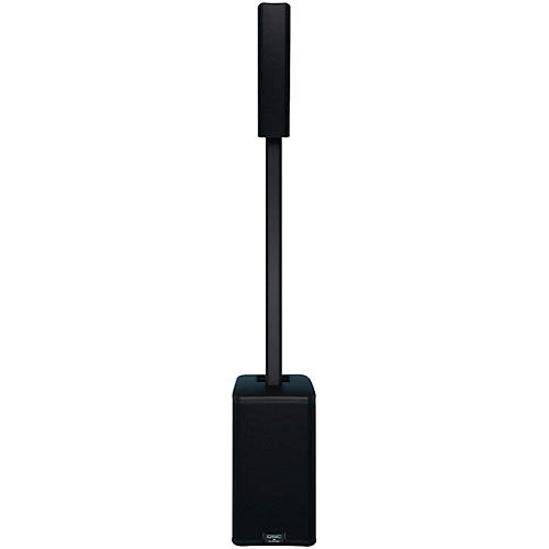 QSC KC12 Active 3-Way Column Speaker Pair With Pioneer CDJ-3000 Pair, DJM-A9 DJ Mixer & Cables