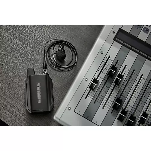 Shure WL185m Omnidirectional Condenser Lavalier With TA4F Termination Black