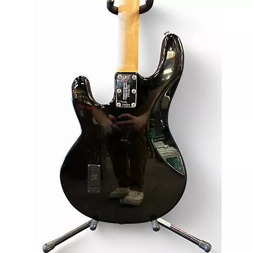 Used 2008 Ernie Ball Music Man Stingray 4 String Black Electric Bass Guitar Black
