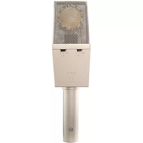 Peluso Microphone Lab P-414 Solid State Large Diaphragm Multi Pattern Condenser Microphone Kit Nickel