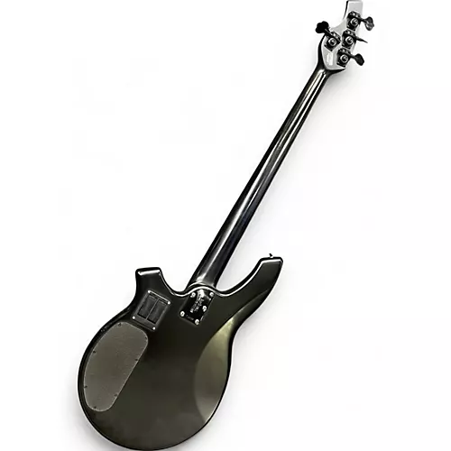 Used Ernie Ball Music Man Bongo 4 String HH Stealth Black Electric Bass Guitar Stealth Black