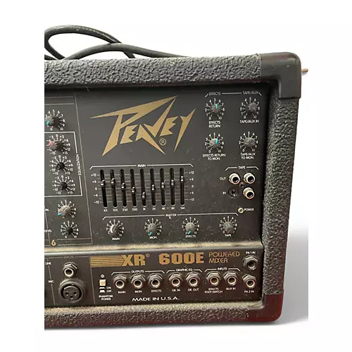Used Peavey XR600E Powered Mixer