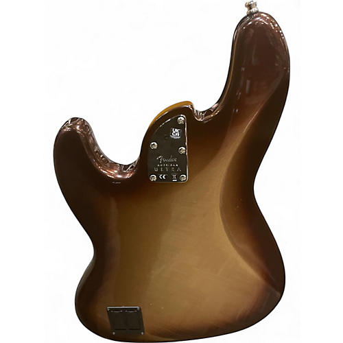 Used Fender American Ultra Jazz Bass V MOCHA BURST Electric Bass Guitar MOCHA BURST