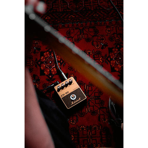 Marshall JCM900 Distortion and Gain Effects Pedal Black and Gold