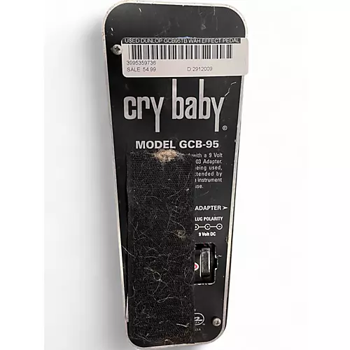 Used Dunlop GCB95TB Wah Effect Pedal