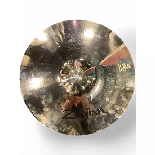Used Zildjian 14in A Custom Hi Hat Pair Cymbal 33