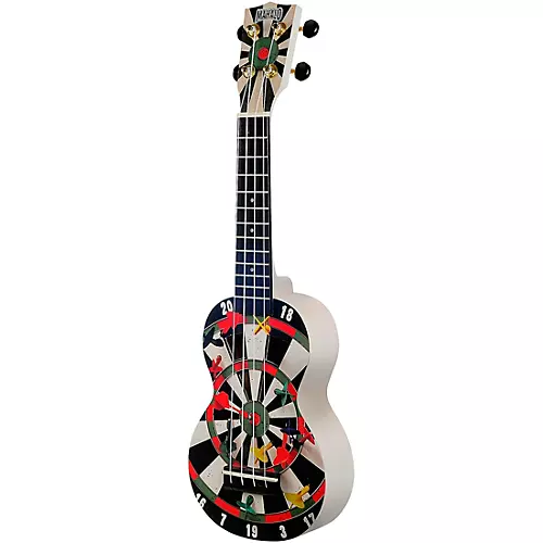Mahalo Art Series Soprano Ukulele With Bag Tiki Motif