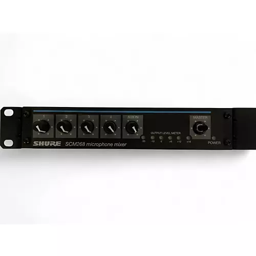Used Shure SCM268 Unpowered Mixer