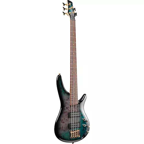 Ibanez SR405EPBDX 5-String Electric Bass Guitar Mars Gold Metallic Burst