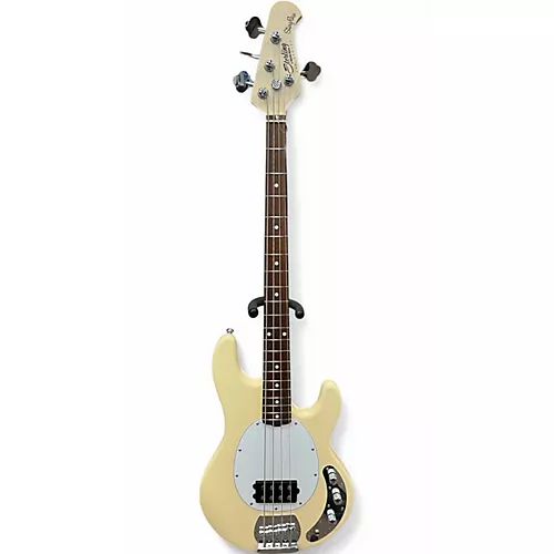 Used Sterling by Music Man Ray4 Vintage Cream Electric Bass Guitar Vintage Cream