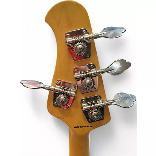 Used Sterling by Music Man StingRay Butterscotch Electric Bass Guitar Butterscotch