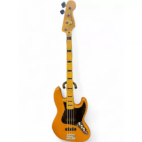 Used Squier Classic Vibe 70s Jazz Bass Natural Electric Bass Guitar Natural