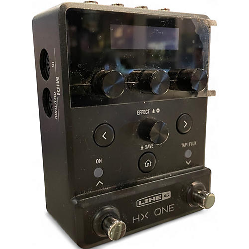 Used Line 6 HX One Stereo Multi-Effects Pedal Effect Processor