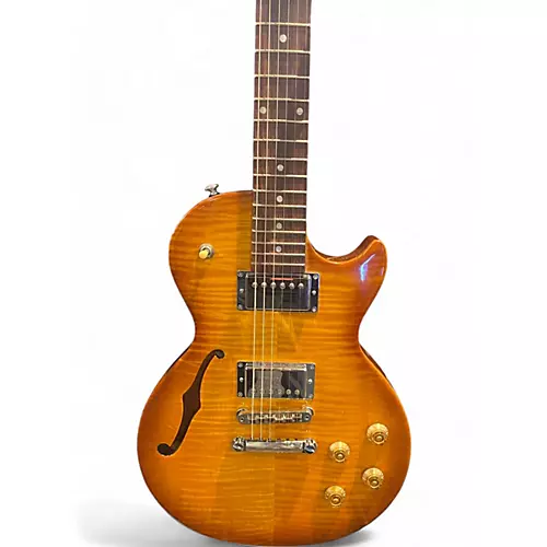 Used 2010s Gibson Les Paul Special Semi Caramel Burst Hollow Body Electric Guitar Caramel Burst