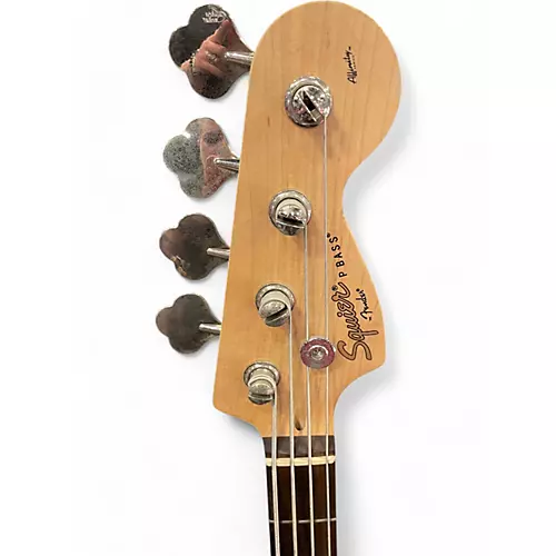 Used Squier AFFINITY PBASS ORANGE Electric Bass Guitar ORANGE