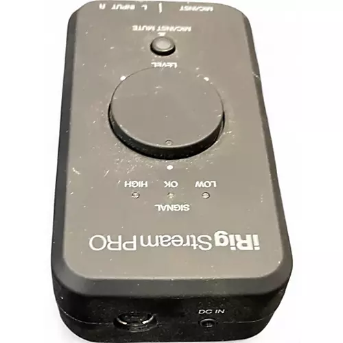 Used IK Multimedia iRig stream pro