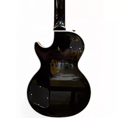 Used Epiphone LES PAUL CUSTOM P90 Ebony Solid Body Electric Guitar Ebony