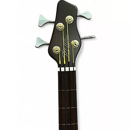 Used 2000s Rob Allen DEEP KOA Electric Bass Guitar KOA