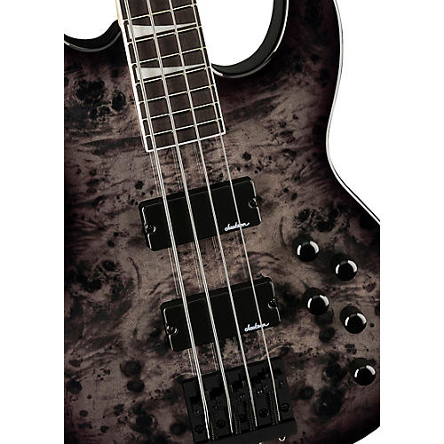Jackson JS Series Concert Bass CB JS3P Electric Bass Black Burst Burl