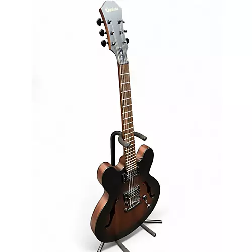Used Epiphone Dot Studio Worn Cherry Hollow Body Electric Guitar Worn Cherry