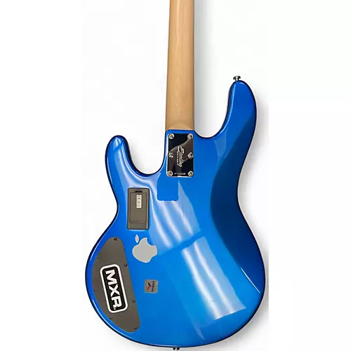 Used Sterling by Music Man Sub Series Stingray Blue Electric Bass Guitar Blue
