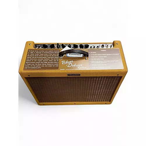 Used Fender Blues Deluxe Reissue 40W 1x12 Tweed Tube Guitar Combo Amp