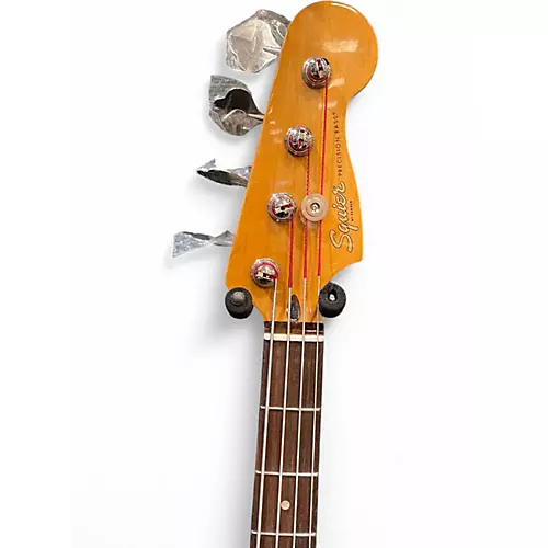 Used Squier Classic Vibe 1960S Precision Bass Olympic White Electric Bass Guitar Olympic White