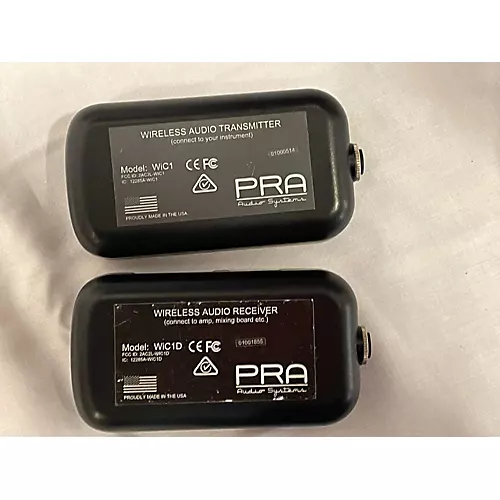 Used PRA Audio Systems WIC Wireles Instrument Connection Instrument Wireless System