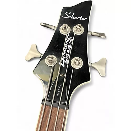 Used Schecter Guitar Research DIamond Series C4-XXX BLACK Electric Bass Guitar BLACK