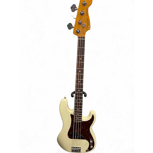 Used Fender American Professional II Precision Bass Olympic White Electric Bass Guitar Olympic White