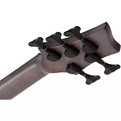 Schecter Guitar Research Omen Elite-5 5-String Electric Bass See-Thru Blue Burst