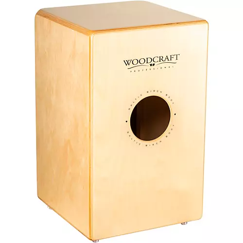 MEINL Woodcraft Series String Cajon with Makah Burl Frontplate Makah Burl