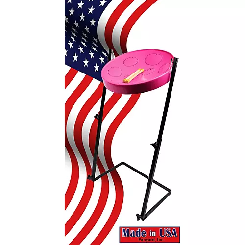 Panyard Jumbie Jam Steel Drum Kit with Metal Z-Floor Stand Silver