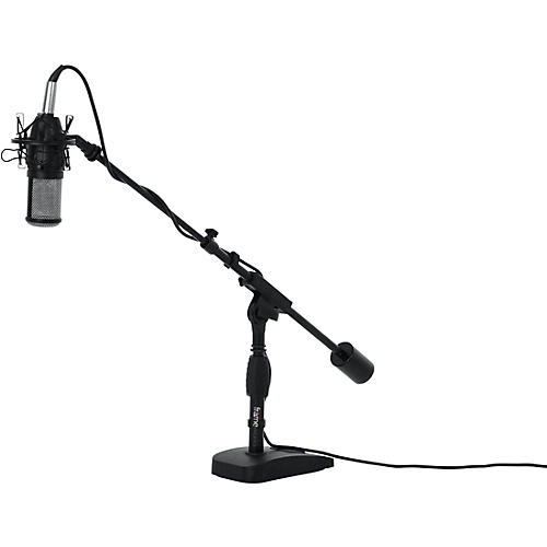 Gator GFW-MIC-0822 Telescoping Boom Mic Stand Desktop & Bass Drum