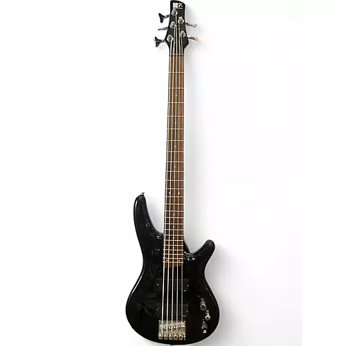 Used Ibanez SR305 5 String Black Electric Bass Guitar Black