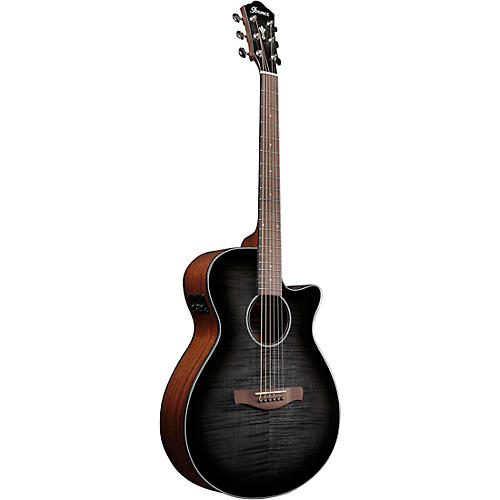 Ibanez AEG70 Flamed Maple Top Grand Concert Acoustic-Electric Guitar Blue Ocean Burst