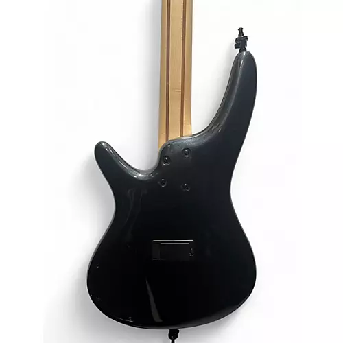 Used Ibanez SR300 Glitter Black Electric Bass Guitar Glitter Black