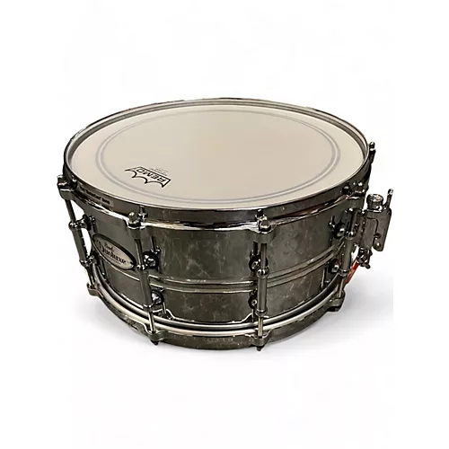Used Pearl 6.5X14 Duoluxe Inlaid Chrome Over Brass Chrome over Brass Drum Chrome over Brass 15
