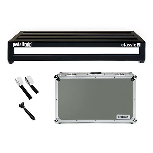 Pedaltrain Classic 2 Pedalboard with Tour Case